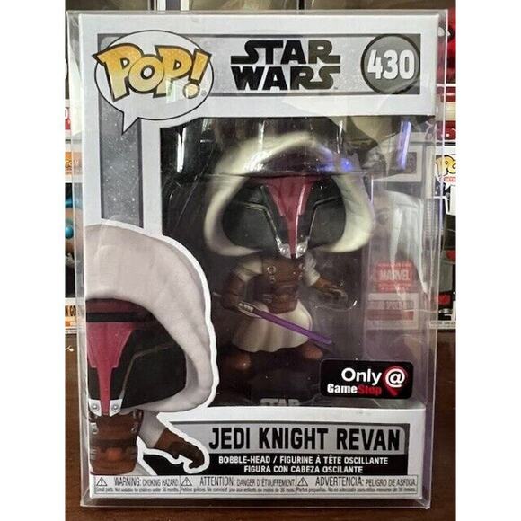 Funko Pop! Star Wars Jedi Knight Revan #430 Only At GameStop Exclusive, In Box - Picture 1 of 7